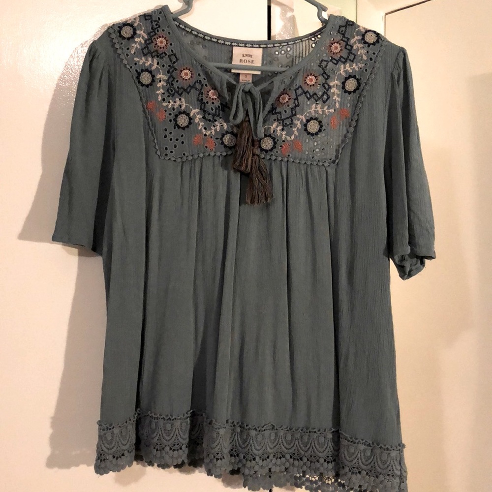 Embroidered blouse